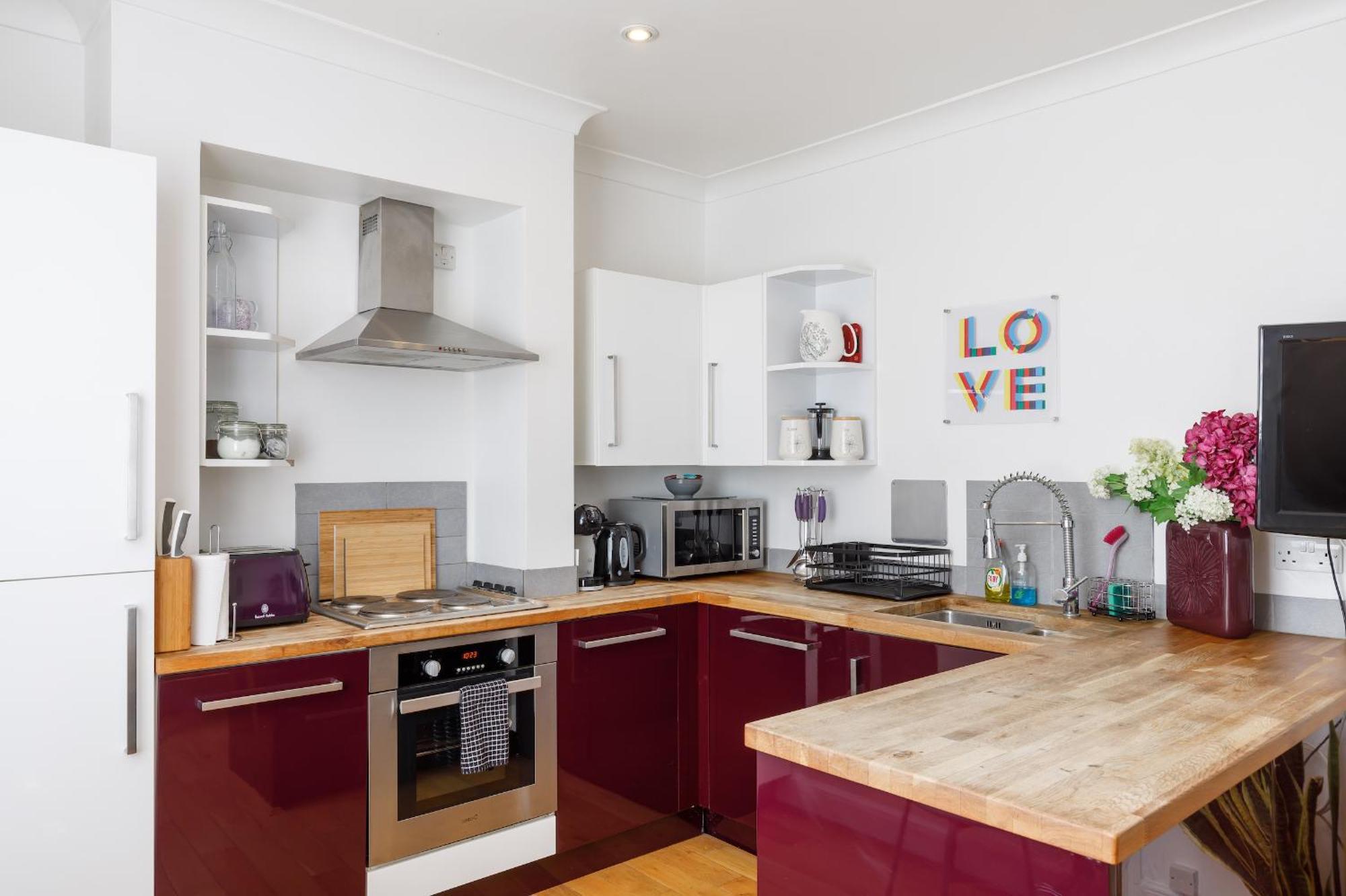 Appartement Trendy 1 Bed Flat With Roof Terrace
