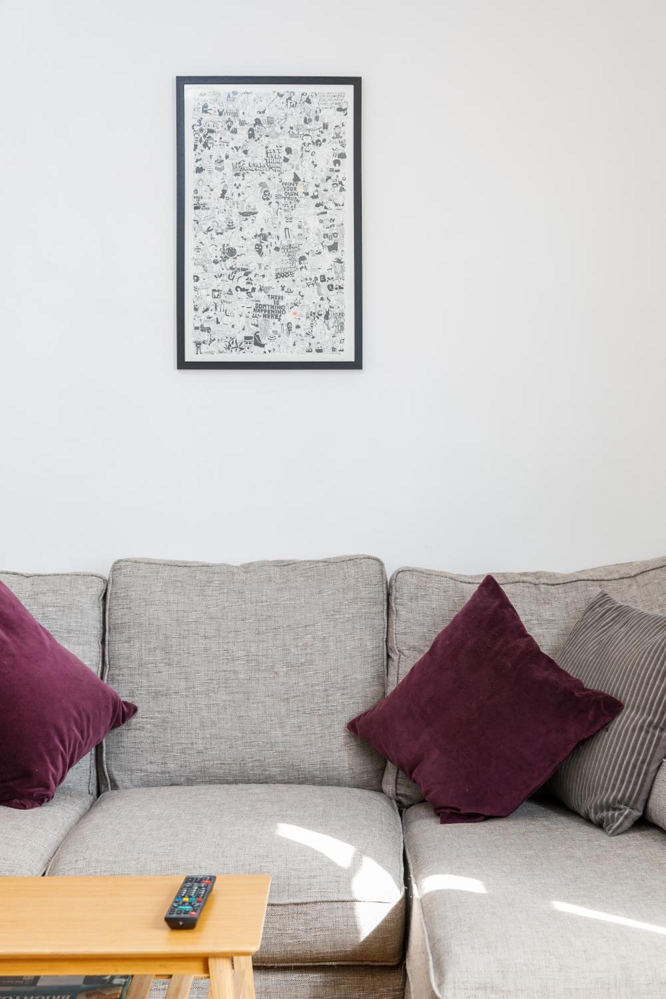 Trendy 1 Bed Flat With Roof Terrace Hove