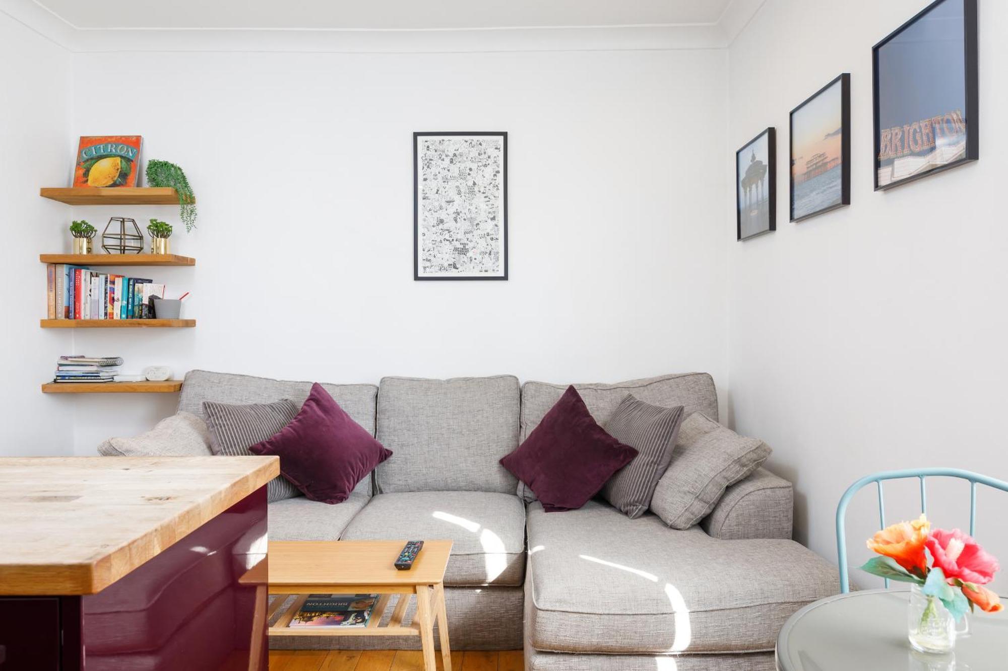 Appartement Trendy 1 Bed Flat With Roof Terrace